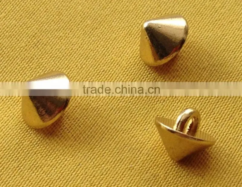 14L conicalness Shape Metal Shank Button For Sweater Wear -- M1600