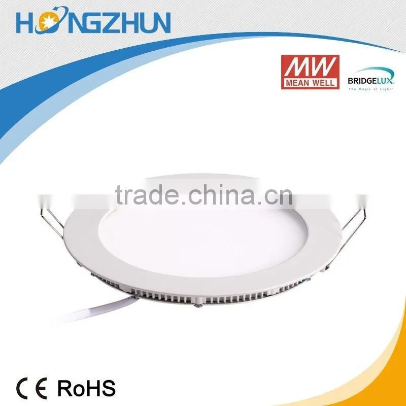 Using for indoor round light AC86-265V 3w led panel light with lifespan 50000hrs