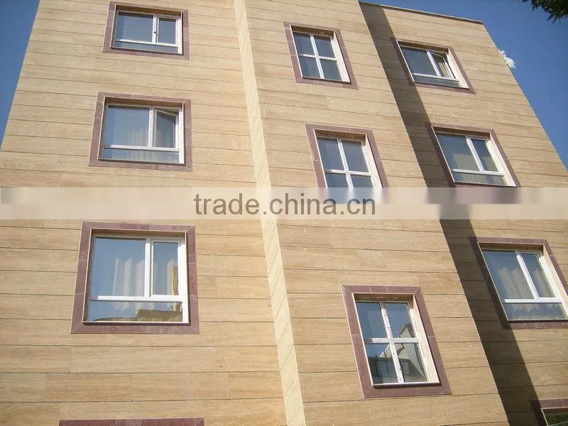 Classic Light Travertine and mable type yellow travertine tiles