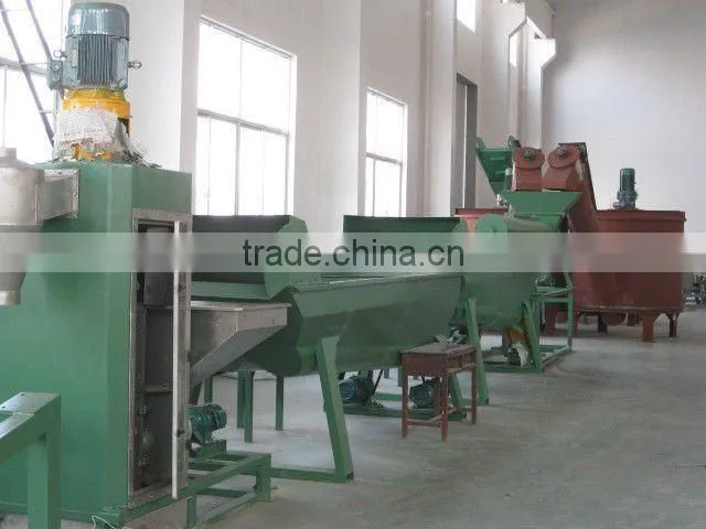 PET bottle flakes recycling line