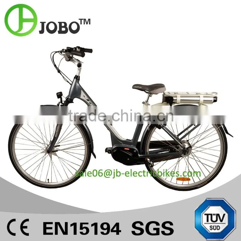 EN15194 Ebike With Mid Motor / Mid Drive Electric City Bike 700C*1.95