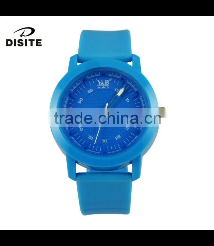 Best selling coulorful kids silicon comfortable wear watch made in china