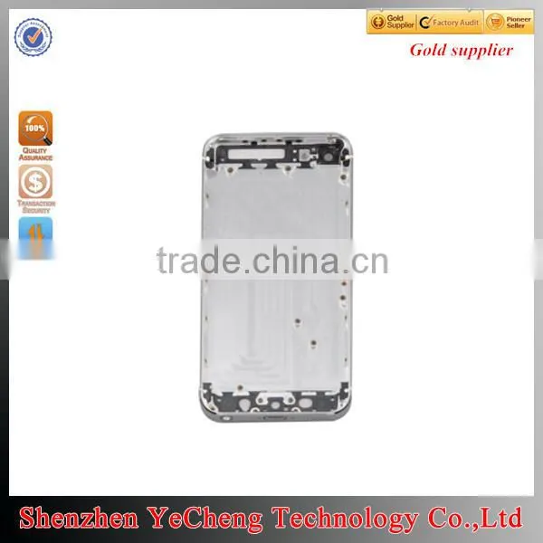 Mobile parts for iphone 5 battery cover , for iphone 5 back cover housing , for iphone 5 back cover repalcement