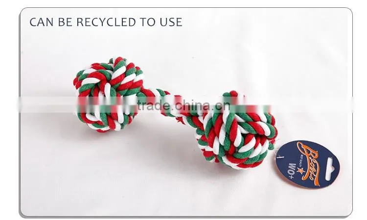 hot selling rope toys for dog cotton rope facctory directly provide