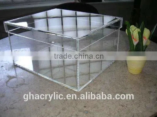 Modern High transparent high quality and hot sale acrylic storage box