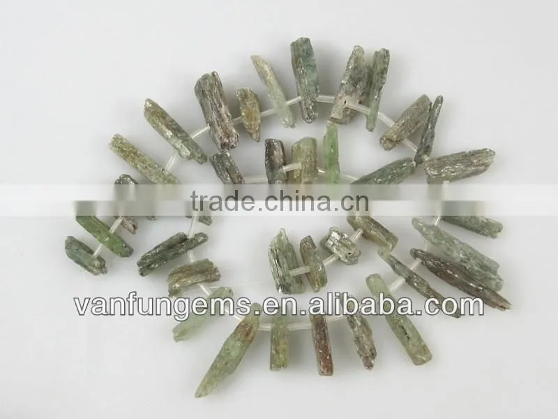 Natural old blue kianite gemstone