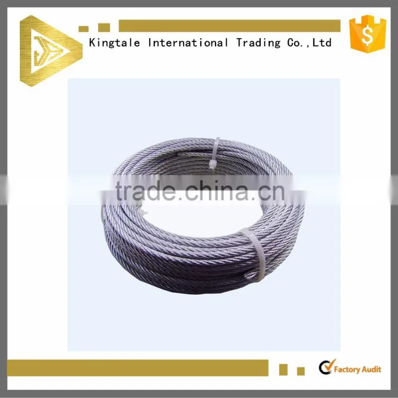 High strength and good after-sal stainless steel wire rope mesh net