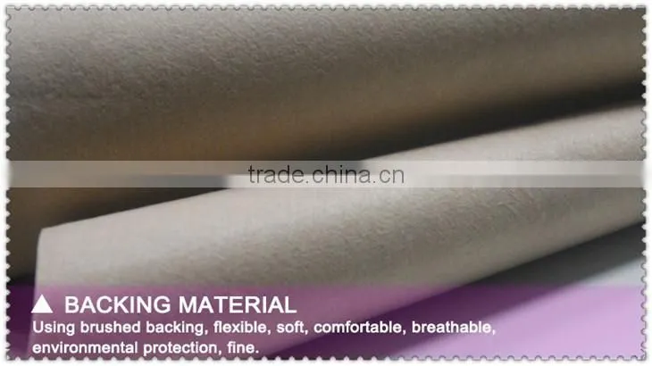 Sheep skin synthetic pu leahter good for shoe lining hot sale in Alibaba A1567