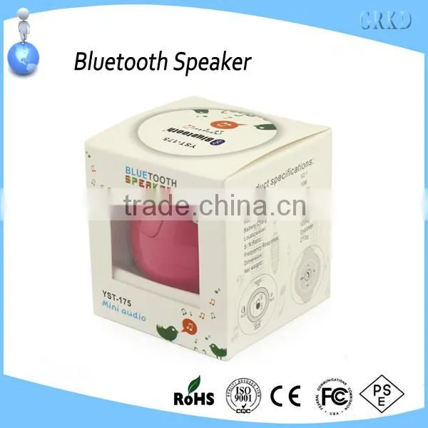 2015 new product bluetooth mini speaker for iPhone Samsung Tablet PC