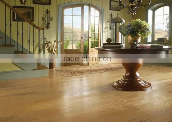 Different size and color hard wood Flooring made in China