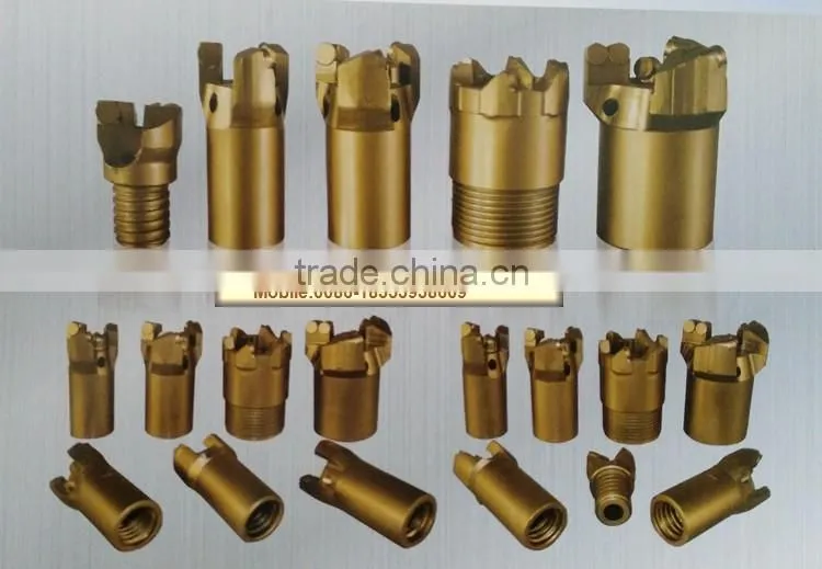 Diamond head pdc drill bit Coal Ore Mining, API standard