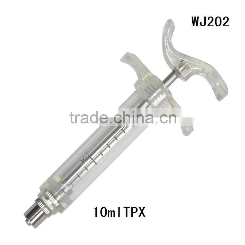 WJ202 Unadjustable TPX Plastic Steel Syringe