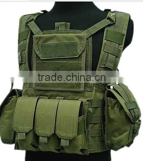 Outdoor combat military airsoft tactical vest