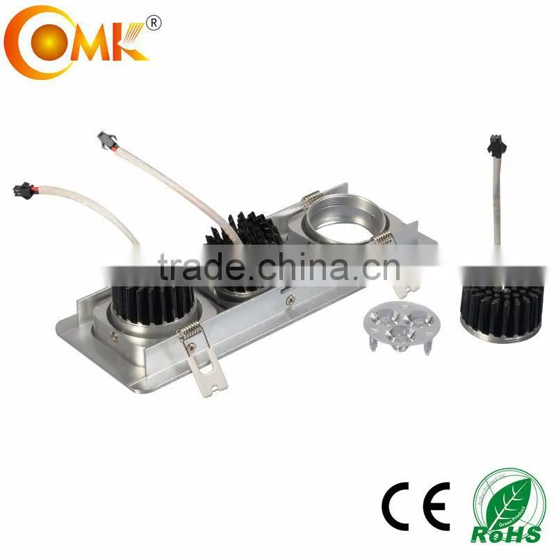 Hot Sale Rotatable 450lm 9W LED Grille Lights