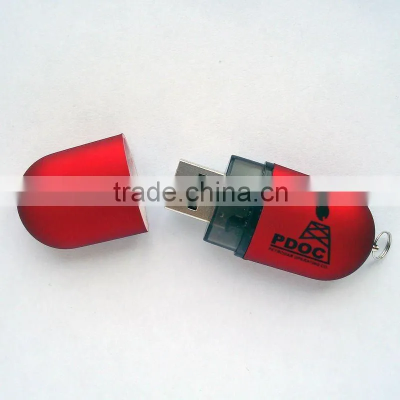 usb flash disk/capsule shape usb memory