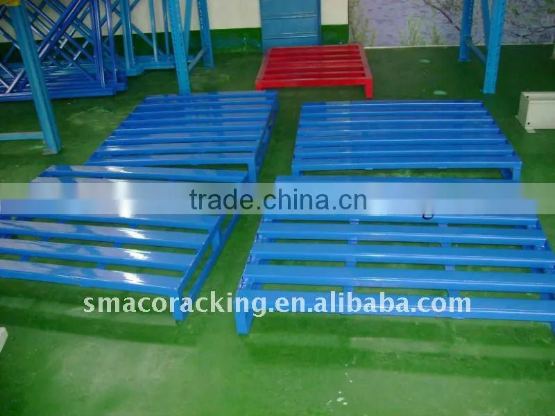 Warehouse steel pallet