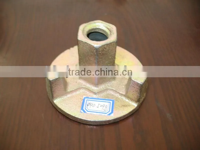 Scaffold Anchor Nut Galvanized Tie Rod Nut Formwork Anchor Nut Cast Iron