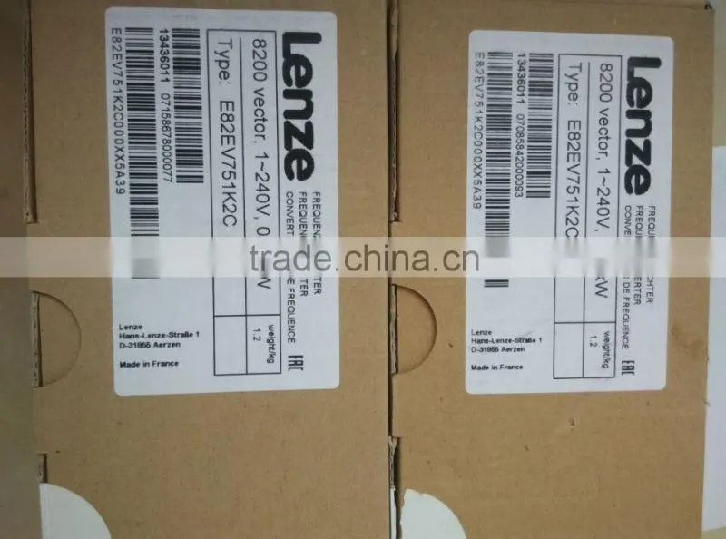 Lenze 8200 vector frequency inverter E82EV series inverter E82EV751K2C, large stocks
