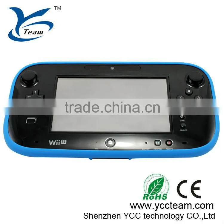 best price ! china professional manufacturing for WII U silicon case,protective silicon case for wii u,game accessories