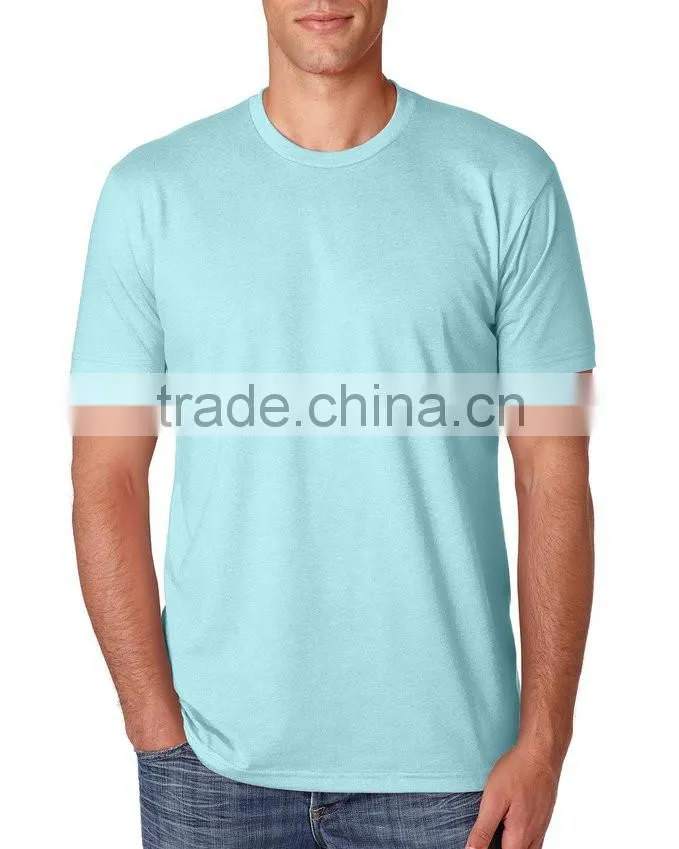 Oem casual crew neck 180g 95%Cotton 5%Spandex plain men tshirt new model blank t shirts