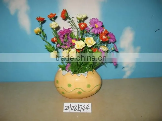 ceramic flower vase