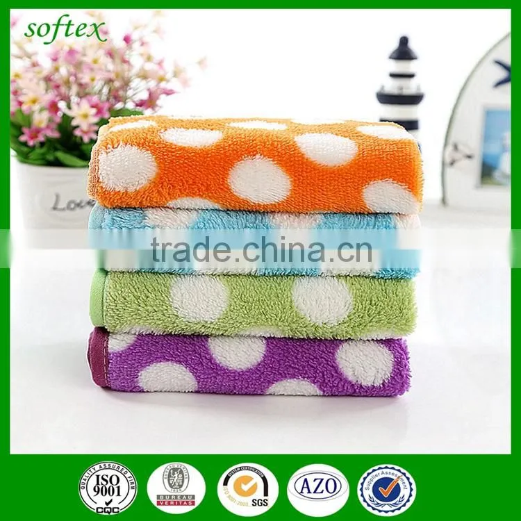 custom printed face cloth / bulk microfiber cheap face towel wholesale