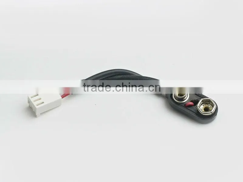 3 Pin Connector to Battery Clip Cable