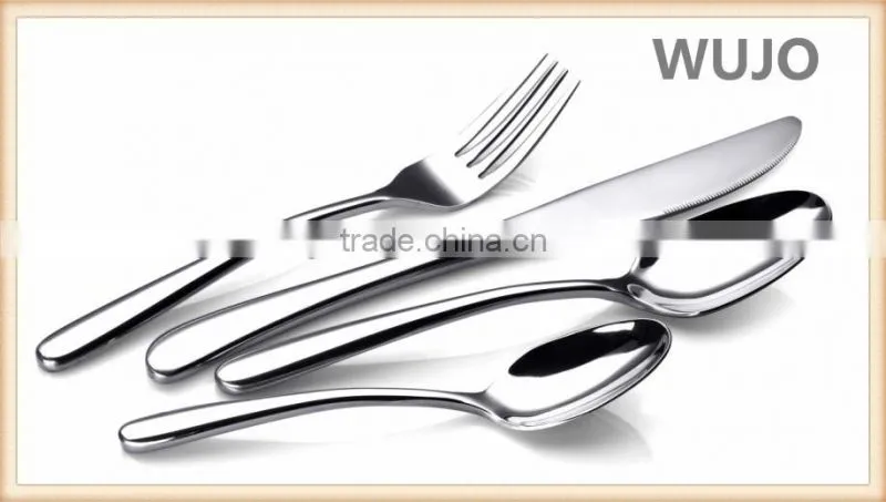 Inox cutlery set with high quality