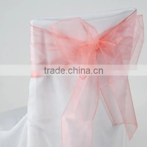 Organza Chair Sash for Party Decoration