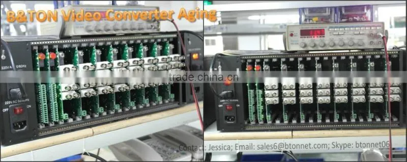 4ch Analog Video 1RS485 Data 20km Fiber Optical Video