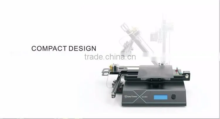 China Wholesale 3d metal printer kit with large build size and touch screen