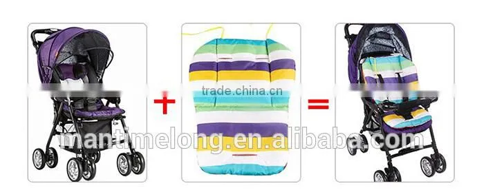baby stroller pad baby stroller mat baby seat cushion rainbow colors