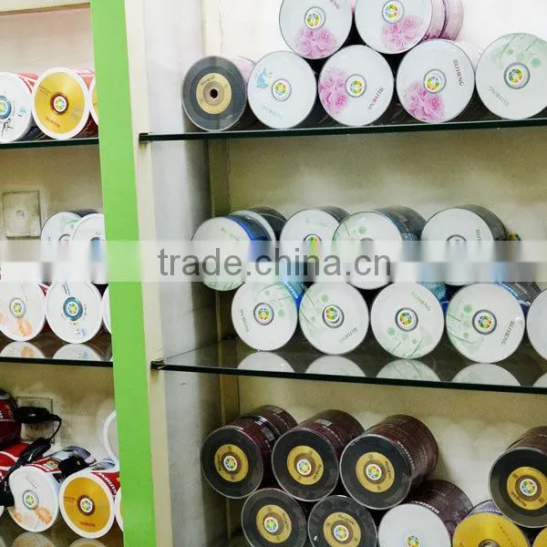 RISHENG 52X 700MB banana blank cd/ Blank 120 minute cd r/shrinkwrap 52X blank cd stock