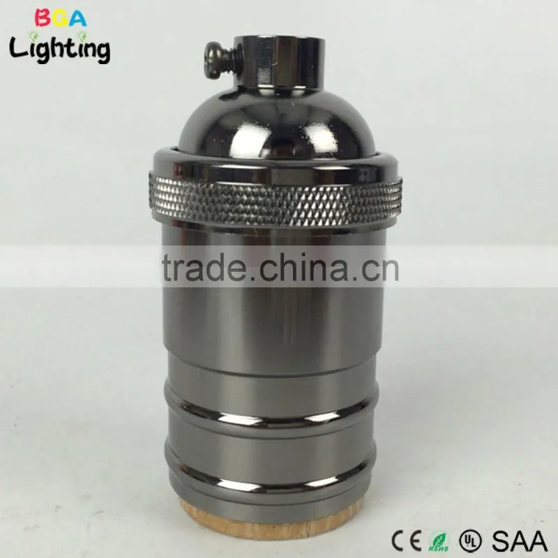 CE E27 Brass vintage edison pendant light Socket For DIY Ceiling Light