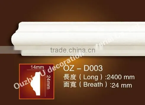 High Quality Plain panel moulding/PU Mouldings Products