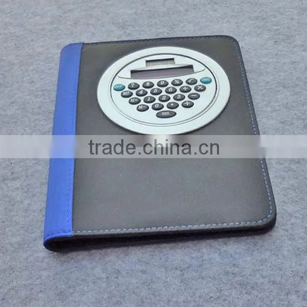 Executive A5 calculator notebook with notepad-HYJB020