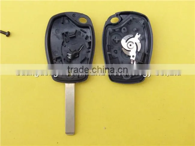 Best Price Remote Car Key Housing for Renault Megane 2 Button VA2 Blade Replacement Key Case Fob without Logo