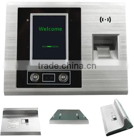 TFT Touch Screen Face and fingerprint Recognition Employee Attendance Machine