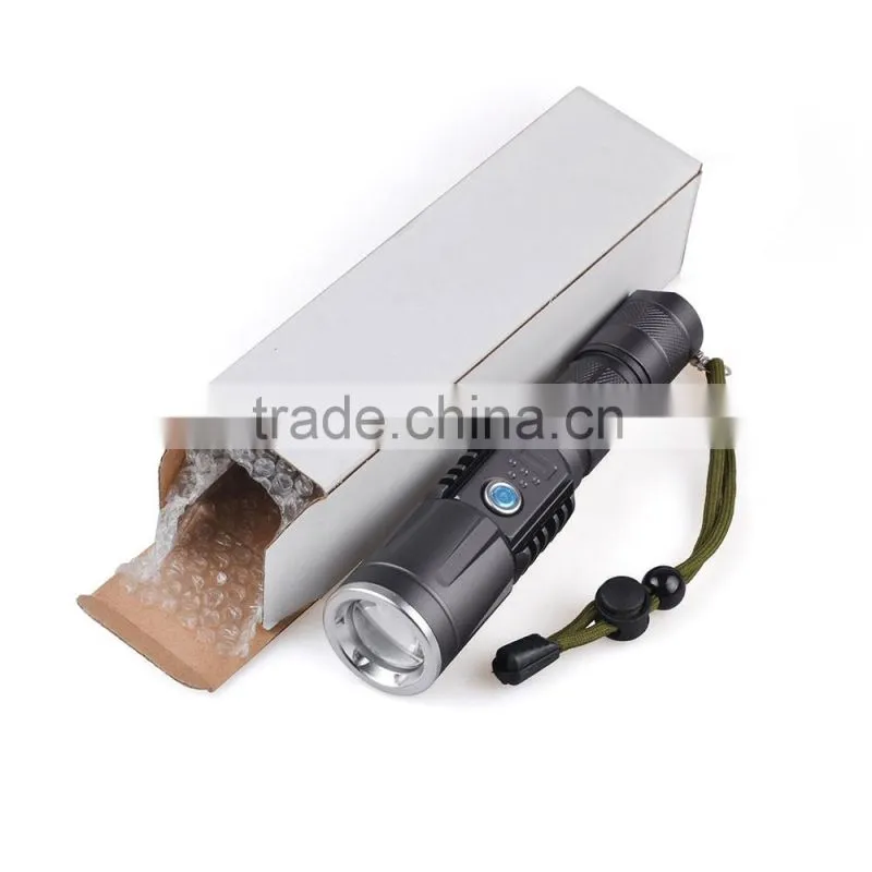 XML2 1000 Lumen LED Rechargeable Power Bank Flashlight with USB Port