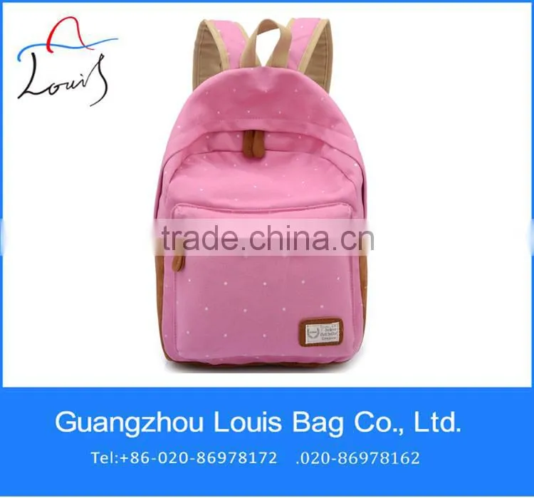 2015 teenage girls school backpack