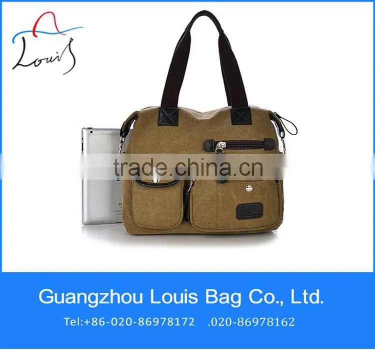 New bag canvas men tote bag handbag male