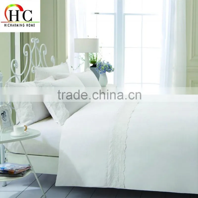 Lace duvet cover set made in weihai china