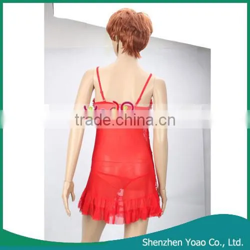 Wholesale Sexy Transparent Lingeries Overskirt