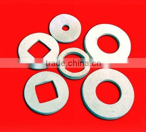 6" wool felt seals pad