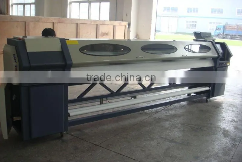 Large format solvent printer
