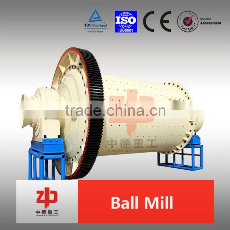 Henan Zhongde produced small mining ball mill with CE and ISO