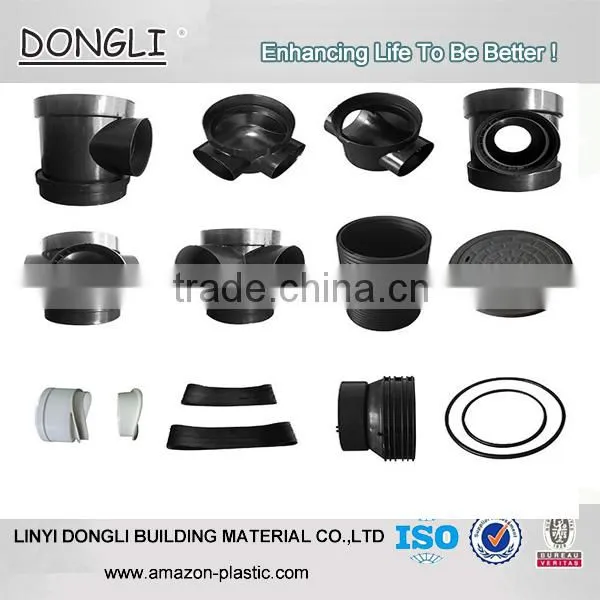 High density PE100 manhole light weight inspection manhole
