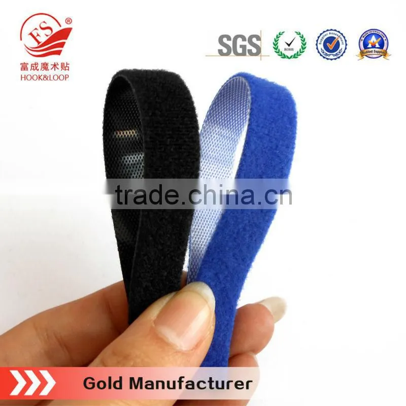 nylon hook and loop double sides cable ties