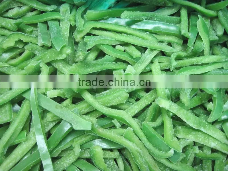 Sweet Bell Pepper Frozen Green Pepper Diced 10mm