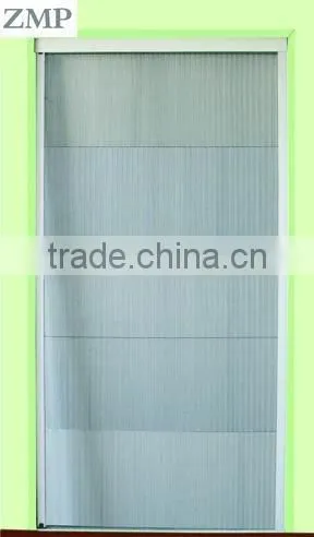 Pleated insect screen mosquito net for door ZMP
